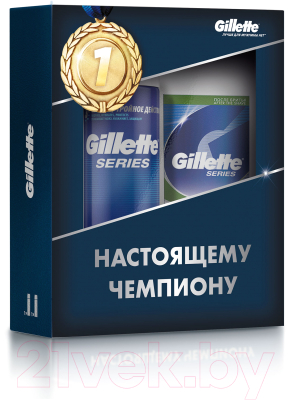 Набор косметики для бритья Gillette Пена для бритья 25мл+бальзам после бритья 100мл