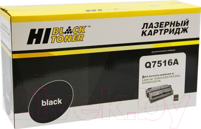 

Картридж Hi-Black, Черный, HB-Q7516A