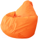 Бескаркасное кресло Flagman Груша Макси Г2.7-08 (оранжевый) - 