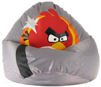 Бескаркасное кресло Flagman Груша Макси Г2.3-040 (Angry Birds рэд)