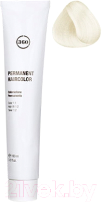 

Крем-краска для волос Kaaral, Блонд, 360 Permanent Haircolor 11.0