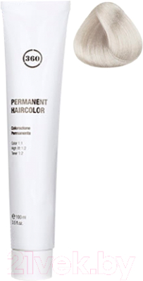 

Крем-краска для волос Kaaral, Блонд, 360 Permanent Haircolor 11.2
