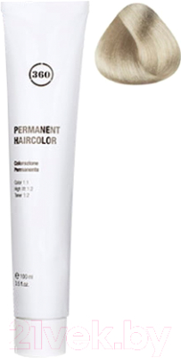 

Крем-краска для волос Kaaral, Блонд, 360 Permanent Haircolor 11.21