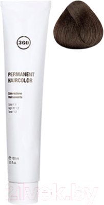 

Крем-краска для волос Kaaral, Шатен, 360 Permanent Haircolor 4.38