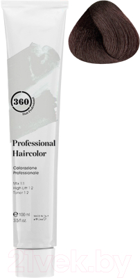 Крем-краска для волос Kaaral 360 Permanent Haircolor 4.5 (100мл)