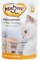 

Корм для кошек Мнямс, Каччиаторе по-Неаполетански