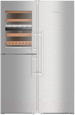 Холодильник с морозильником Liebherr SBSes 8486