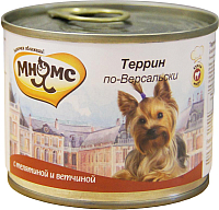 Влажный корм для собак Мнямс Террин по-Версальски / 57655 (200г) - 