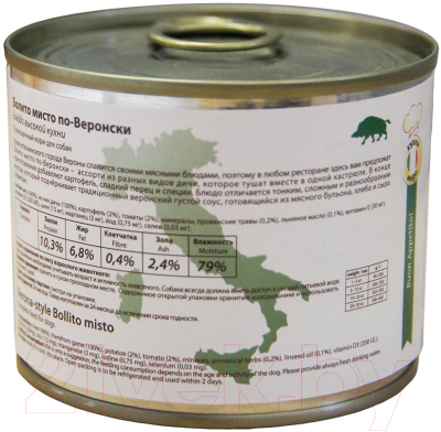 

Корм для собак Мнямс, Болито мисто по-Веронски / 57667