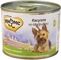 

Корм для собак Мнямс, Касуэла по-Мадридски / 57671