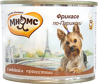 

Влажный корм для собак, Фрикасе по-Парижски / 57663