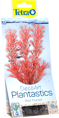 Декорация для аквариума Tetra DecoArt Plant Red Foxtail (M)