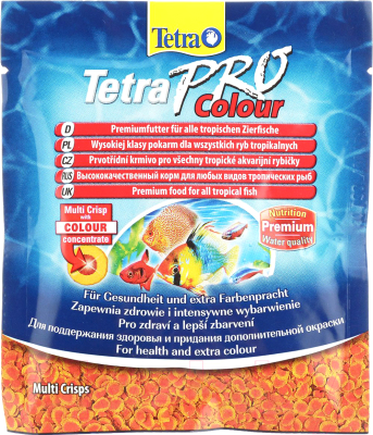 Корм для рыб Tetra Pro Colour (12г)