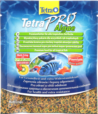 Корм для рыб Tetra Pro Algae (12г)