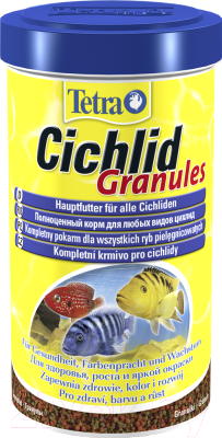 Корм для рыб Tetra Cichlid Granules (500мл)