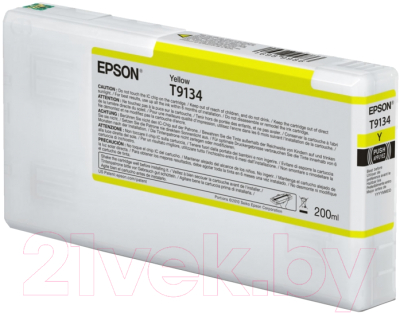 

Картридж Epson, Желтый, C13T913400