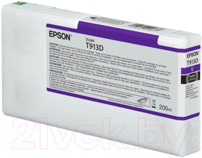 

Картридж Epson, Фиолетовый, C13T913D00