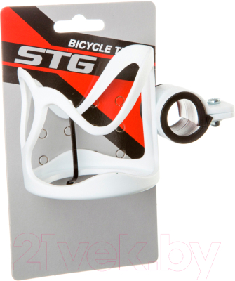 Флягодержатель для велосипеда STG Х88773 / CSC-032S (белый)