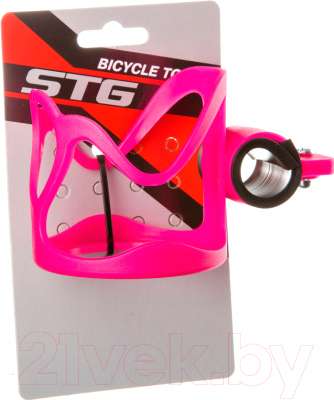 Держатель для аксессуаров на велосипед STG CSC-032S / Х88776 (розовый)