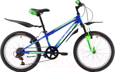 Детский велосипед Challenger Cosmic 20 2017 (синий/зеленый)