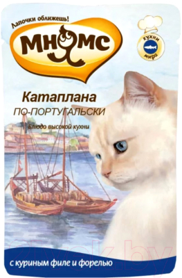 Влажный корм для кошек Мнямс Катаплана по-Португальски (0.085кг)