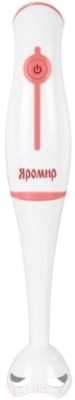 Блендер погружной Яромир ЯР-302 (белый/розовый)