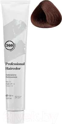 Крем-краска для волос Kaaral 360 Permanent Haircolor 5.6 (100мл)
