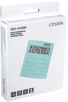 Калькулятор Citizen SDC-812 NRGNE (зеленый)