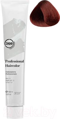 Крем-краска для волос Kaaral 360 Permanent Haircolor 6.6 (100мл)