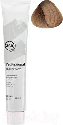 Крем-краска для волос Kaaral 360 Permanent Haircolor 7.12 (100мл, блондин пепельно-фиолетовый)
