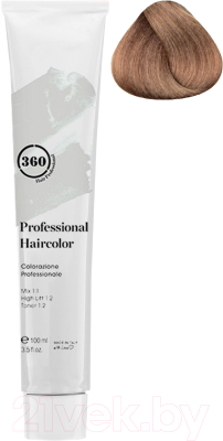 Крем-краска для волос Kaaral 360 Permanent Haircolor 8.32 (100мл)