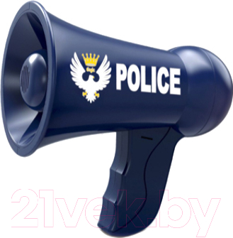 Рупор игрушечный Qunxing Toys Полицейский патруль / HSY-089