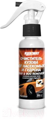 Изображение товара Очиститель кузова RUNWAY RW2010 (200мл)
