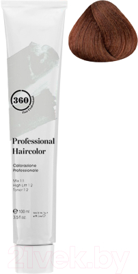 Крем-краска для волос Kaaral 360 Permanent Haircolor 5.4 (100мл)