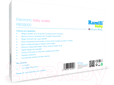 Весы детские Ramili RBS9000