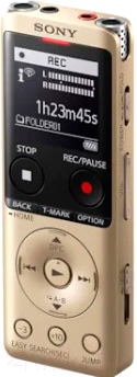 Цифровой диктофон Sony ICD-UX570N (золото)
