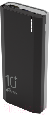Портативное зарядное устройство Ritmix RPB-10002 (черный)