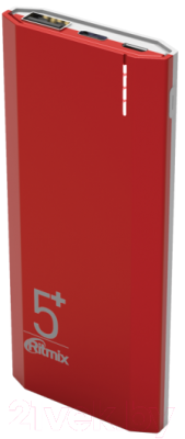 Портативное зарядное устройство Ritmix RPB-5002 (красный)