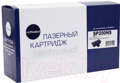 

Картридж NetProduct, Черный, N-SP200HS