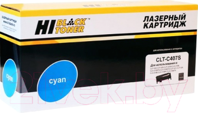 

Тонер-картридж Hi-Black, Голубой, HB-CLT-C407S
