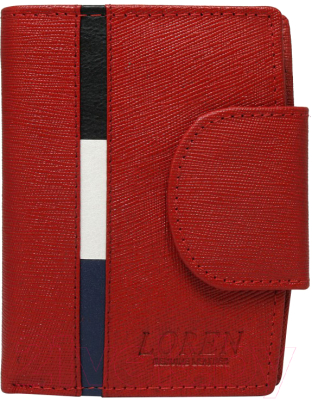 Портмоне Cedar Loren N26-MSS (красный)
