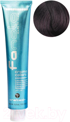 Крем-краска для волос Fanola 5.2 (100мл, светлый коричневый фиолетовый)