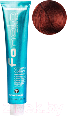 Крем-краска для волос Fanola 5.46 (100мл, светло-коричневый медно-красный)