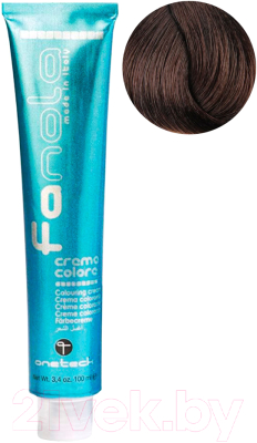 Крем-краска для волос Fanola 6.14 (100мл, фундук)