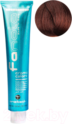 Крем-краска для волос Fanola 6.43 (100мл, темный блондин медно-золотистый)