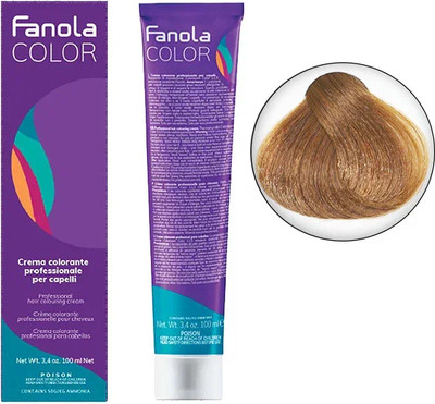 Крем-краска для волос Fanola 7.3 (100мл, средний блонд золотистый) -