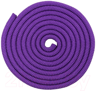 Скакалка для художественной гимнастики Amely RGJ-204 (3м, фиолетовый)