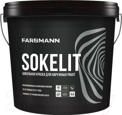 Краска Farbmann Sokelit База LC (900мл)