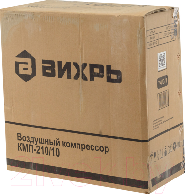 Воздушный компрессор Вихрь КМП-210/10 (74/3/1)