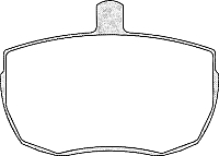 Тормозные колодки AP 05P140